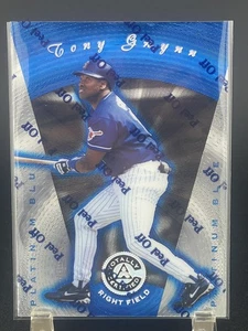 1997 Pinnacle Totally Certified #45 Tony Gwynn Platinum Blue Serial /1999 - Picture 1 of 2