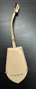 Coach NY Cuero Madera de Haya Llavero Oculto Bolsa Llavero (Ligero desgaste) - Imagen 1 de 7