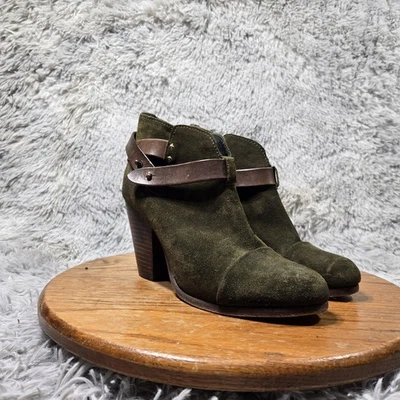 Botas al tobillo Rag & Bone New York para mujer talla 9/39 marrón gamuza cuero grada Foto 1 de 4