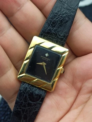 RELOJ DE LUJO ICÓNICO RAYMOND WIL AÑOS 70 MODELO HECHO EN SUIZA MECANISMO MANUAL Foto 1 de 4