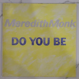 Meredith Monk - Do You Be Vinyl LP - 1987 - Germany Import - EX Cond - ECM 1336 - Picture 1 of 6
