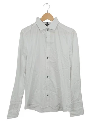 Olymp Level Five Camicia Uomo Business Bianca Body Fit (IT 52, EU 48) - Immagine 1 di 4