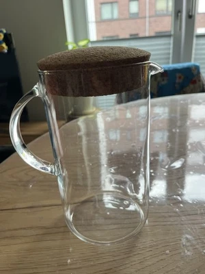 IKEA Glaskanne Glaskrug Glaskaraffe Krug Saftkrug Wasserkrug Milchkrug Kanne - Bild 1 von 3
