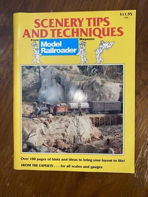 1989 Scenery Tips and Techniques Model Vtg Railroad Magazine Model Rare OOP HTF - Image 1 of 4