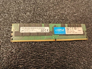 Micron MTA72ASS8G72LZ-2G6D2SI 64GB 4DRx4 PC4-2666V-LE2-11 Server RAM - Picture 1 of 1