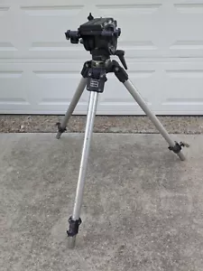 Bogen Manfrotto 132 With Manfeotto Head Bogen Professional Italy Tripod - Picture 1 of 8