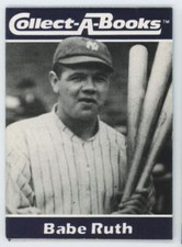 1990 Collect-A-Books Babe Ruth New York Yankees