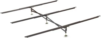 Glideaway X-Support Bed Frame Support System, 3 Cross Rails and 3 Legs, F/Q/K/CK - Image 1 of 4