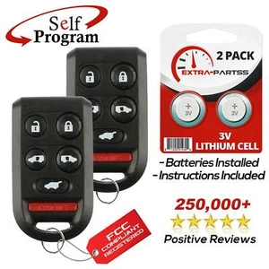 2 For 2005 2006 2007 2008 2009 2010 Honda Odyssey Keyless Entry Key Remote Fob - Picture 1 of 7