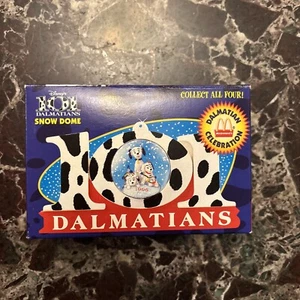 Vintage Disney McDonalds 101 Dalmatians Snow Dome Ornament 1996 Collectable NIB - Picture 1 of 2