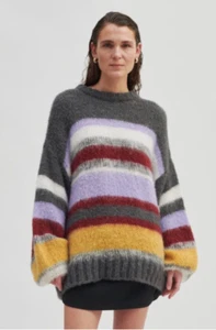 SECOND FEMALE Chunky Soft Oversized Abina Jumper S - Picture 1 of 4