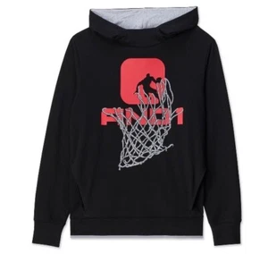 Mens Black Size 3XL And1 Basketball Hoodie Pullover Long Sleeves New With Tag - Picture 1 of 24