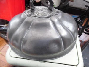 Antique Georgian James Dixon & Son Large Pewter Food Cover Cloche Dome Pre-1835 - Picture 1 of 3