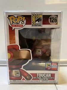 @ SDCC Exclusiva 2021 Funko Pop Tucán ROJO Robot Pop Figura #126 Edición Limitada - Imagen 1 de 8