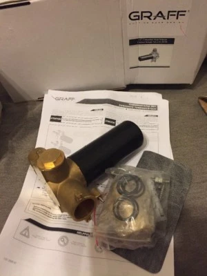 NUEVO Graff G-8076 Válvula de control de volumen/parada con paso Foto 1 de 4