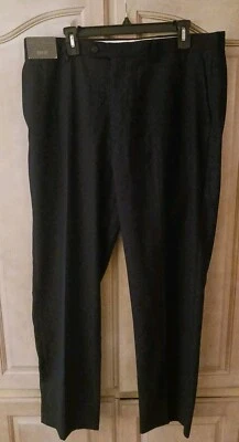 Pantalones de vestir Daniel Cremieux Signature Collection nuevos con etiquetas azul marino para hombre talla 38x30 Foto 1 de 4