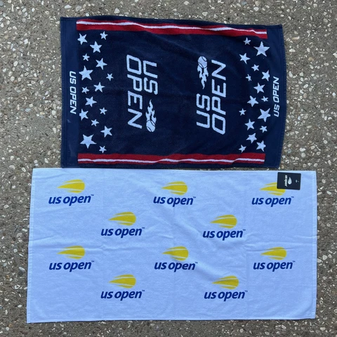 Officially Licensed US Open Tennis Towel Lot of 2 Cover