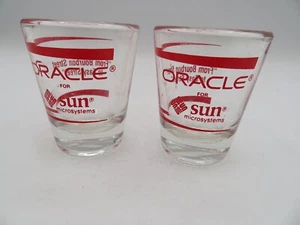Juego de 2 vasos Sun Oracle Geek Shot de Bourbon Street a Easy Street - Imagen 1 de 4