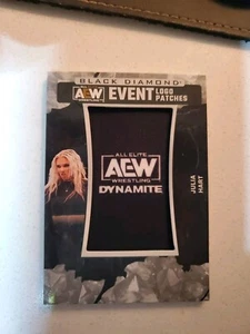 Julia Hart 2024 Upper Deck AEW Black Diamond Event Logo Patch Dynamite #LPD-2 - Bild 1 von 3