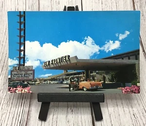 NEW FRONTIER HOTEL CASINO LAS VEGAS NEVADA POSTCARD - Picture 1 of 4
