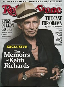 ROLLING STONE MAGAZINE Issue 1116 Keith Richards Elton John October 28th 2010 - Foto 1 di 1