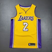 100% Authentic Lonzo Ball Nike Los Angeles Lakers Icon Jersey Size 44 M Mens