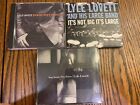 3 Lyle Lovett CDs Step Inside This House My Baby Don’t Tolerate It’s Not Big It’