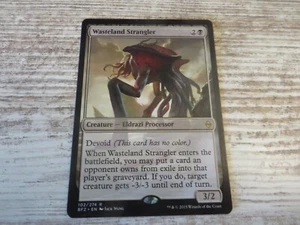 1x Wasteland Strangler - Battle for Zendikar - NM - English - OOP MTG Eldrazi - Bild 1 von 2