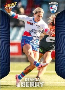 2025 Western Bulldogs AFLW Select Footy Stars Card - Deanna Berry - Bild 1 von 3
