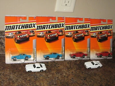 Matchbox Lot of 6 1969 Volvo P1800S Red Turquoise White '69 Coupe 69 Heritage - Image 1 of 3