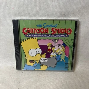 The Simpsons Cartoon Studio PC Game 1998 new - Picture 1 of 2