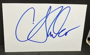 Chaneil Kular Autograph Sex Education / Accused Signed Card - Picture 1 of 3