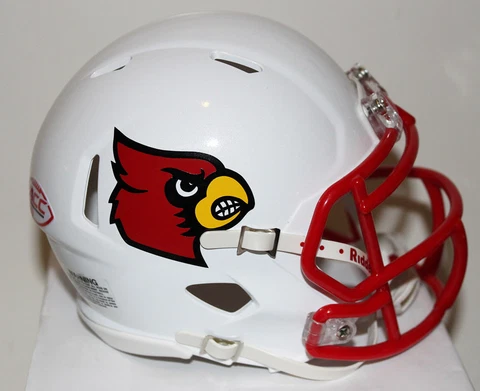 2016 Lamar Jackson Louisville Cardinals Heisman Custom Riddell Mini Helmet Cover