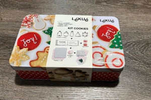 LEKUE Kit taglio biscotti di Natale fiocco di neve albero ornamento pan di zenzero pupazzo di neve - Foto 1 di 3