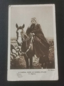 CPA A Cheval dans le Djebel-Druse - Bild 1 von 2
