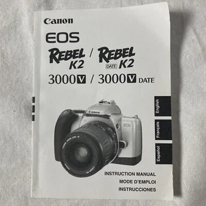 Canon REBEL K2 3000V Digitalkamera Bedienungsanleitung Handbuch - Bild 1 von 4
