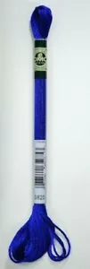 DMC Satin Floss, S820 Deep Royal Blue, Embroidery Thread - Picture 1 of 3