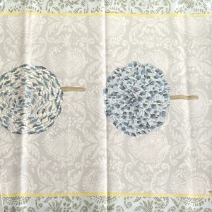 DESIGNER’S GUILD Printed Cotton AMARANTH Pattern 3.6M Squared - Picture 1 of 5