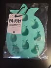 BLUSH Pineapple Shaped Silicone Ice Tray (9) NEW