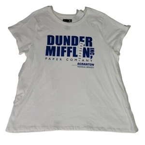 The Office Dunder Mifflin Inc Paper Co Scranton Regional Branch Womens Shirt XXL - Picture 1 of 4