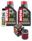 Inspektionspaket Mxt 2 Liter Motorl Motul 10W-40 + lfilter K&N Service Kit