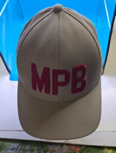 MPB Breast Cancer Golf G Fore White Pink Snapback Hat Flexfit 110 - Picture 1 of 8
