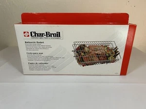 Char-Broil Rotisserie Basket Cooking Kit - Fits Most Rotisseries NEW - Picture 1 of 4