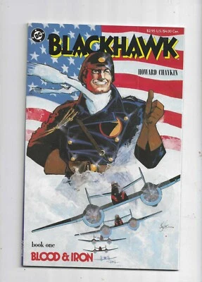 DC Blackhawk 1987 - Blood & Iron-Book 1- 1988 Red Snow-Book 2-Howard Chaykin-Nuevo Foto 1 de 4