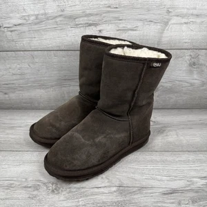EMU Australia Womens Brown Suede Boots UK 5 Wool Lining - Imagen 1 de 11