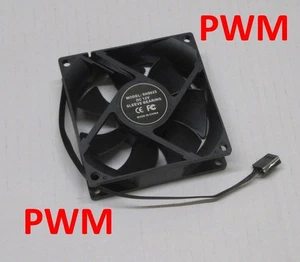 80 mm - Angenehm leiser PWM  Lüfter, CPU - Kühler, Fan, Gehäuselüfter - Bild 1 von 3