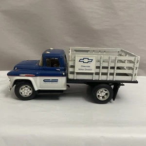 ERTL COLLECTIBLES PRESTIGE SERIES  1957 CHEVY STAKE TRUCK GENERAL MOTORS  - Picture 1 of 10