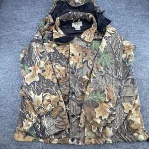 L.L. Bean Gore-Tex Camo Hunting Jacket Men’s Large Vintage 90s Waterproof - Picture 1 of 22