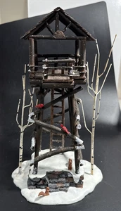 Lemax 2002 RANGER TOWER #24757 Carole Towne Collezione Villaggio di Natale - Foto 1 di 12