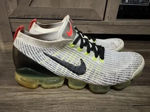 Nike Air VaporMax Flyknit 3 Neon Collection Scarpe Uomo Taglia 11.5 - (AJ6900 100) - Foto 1 di 14